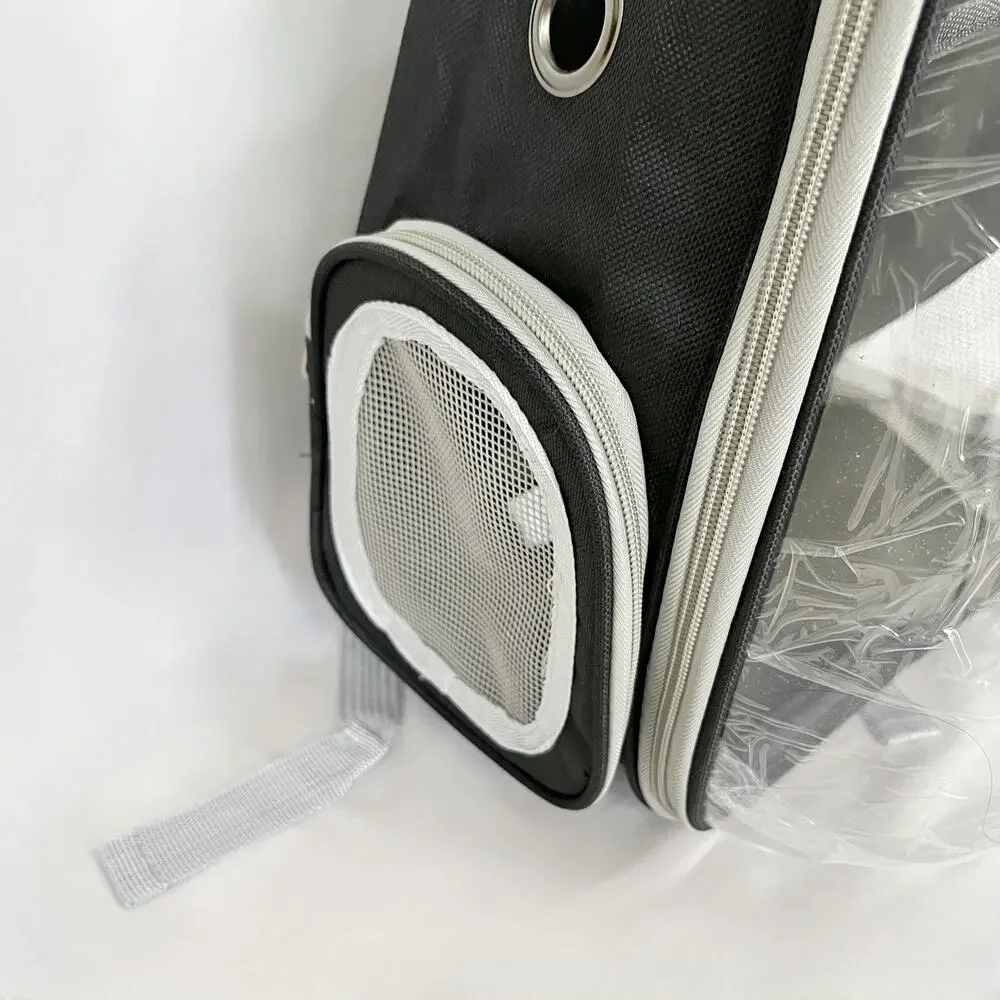 Space Capsule Cat Carrier Backpack Breathable Pet Travel Bag For Small Cats Dogs